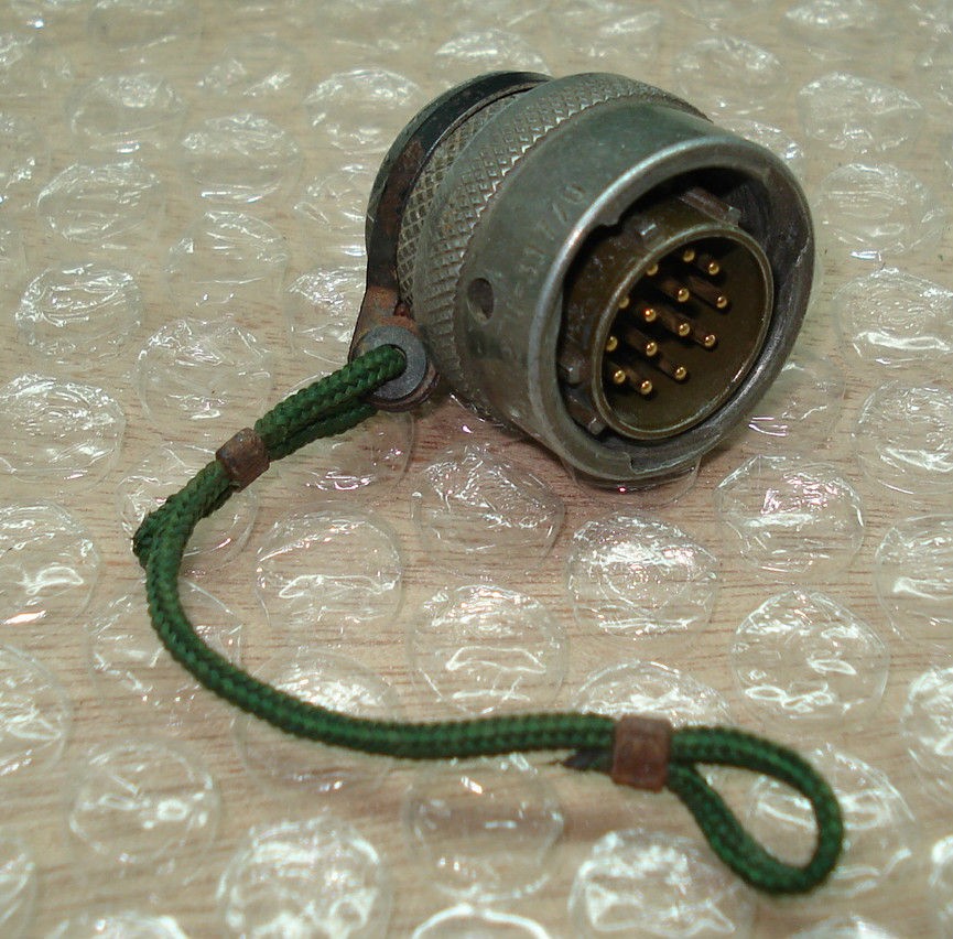 14 PINS Pole Male Plug for PRC 77 Military Radio