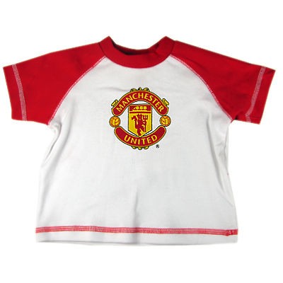 MANCHESTER UNITED FC BABY T SHIRT 9 12mths 80cm MAN UTD GIFT FOOTBALL 