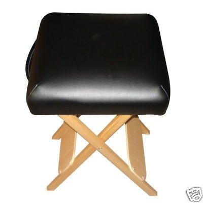 Folding Wooden Portable Massage Stool Tattoo Spa