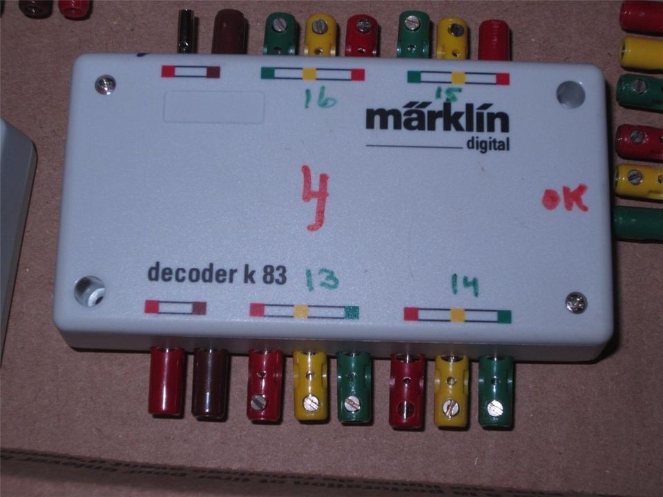 Marklin Digital Decoder K 83 K83 HO Train Set 25 Available All From 