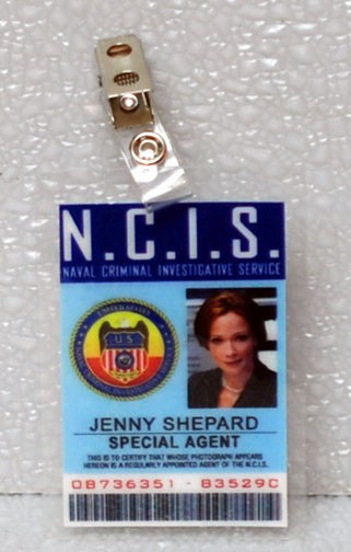 NCIS TV Series ID Badge Special Agent Jenny Shepard