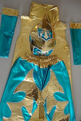 MISTICO SIN CARA LUCHADOR COSTUME SIZE 8