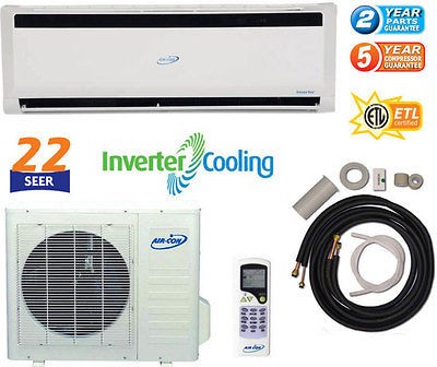   22 SEER Ductless Mini INVERTER Split 2 TON Air Conditioner 24000 BTU