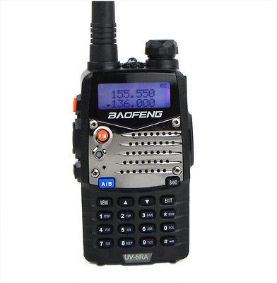 Walkie Talkie BFUV 5RA Dual Band 400 470MHz + 136 174MHz 5W 128CH 