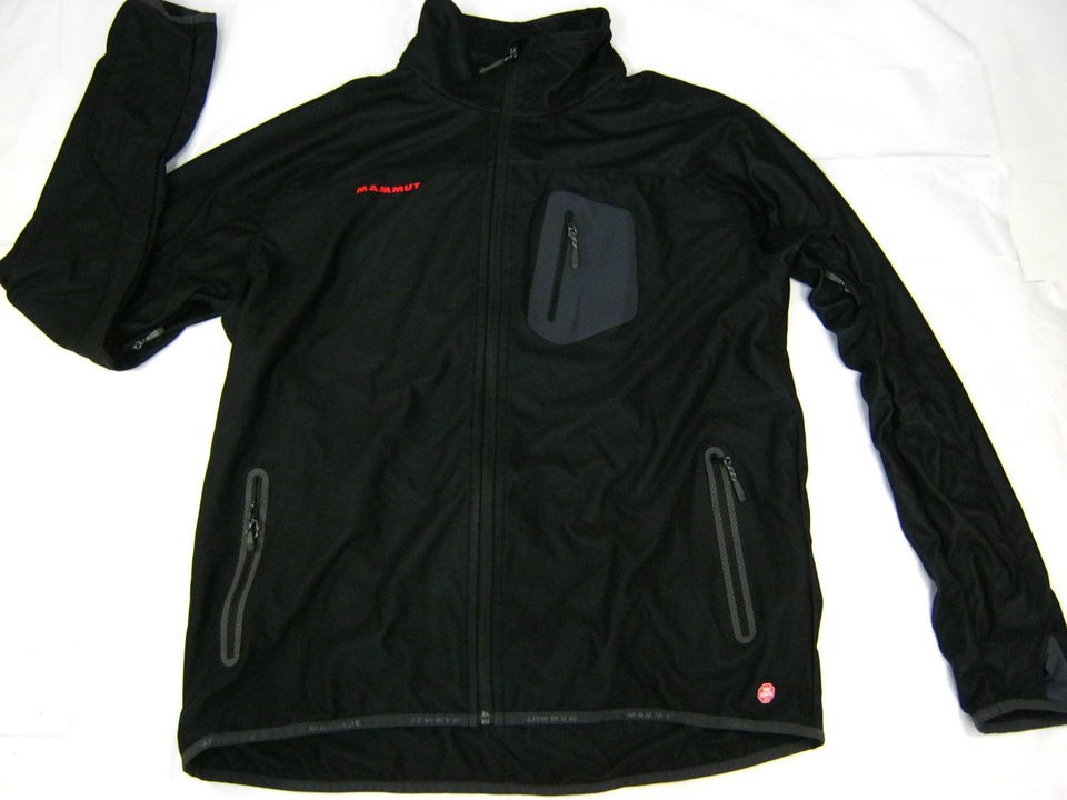 New   Mammut Mens Size XXL (2XL)   Brisk Jacket   Color Black