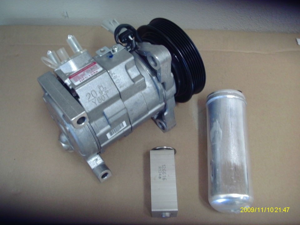 1998 02 TOYOTA COROLLA W/1.8 NEW AC A/C COMPRESSOR DRIER XVALVE 