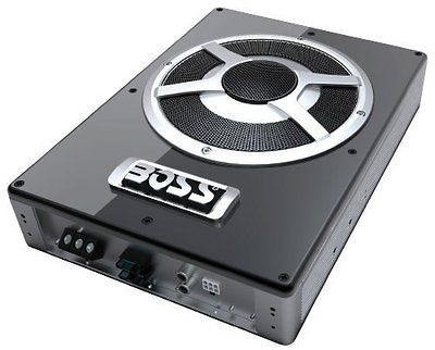 BOSS BASS1400 10 1400W Low Profile/Slim Amplified Car Subwoofers 