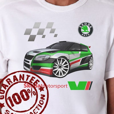 Skoda Motorsport Fabia S2000 Rally WRC IRC T Shirt #677