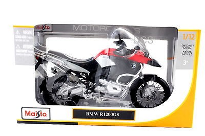 MAISTO BMW R1200GS MOTORCYCLE 1/12 NEW IN BOX