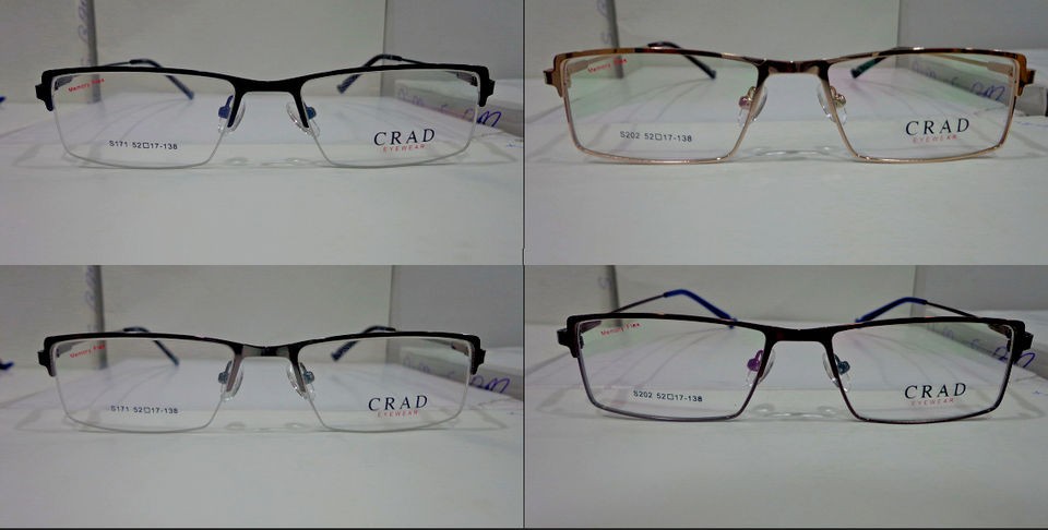   Half Rimless Frames TRANSITIONS PROGRESSIVE MULTIFOCAL Reading Glasses