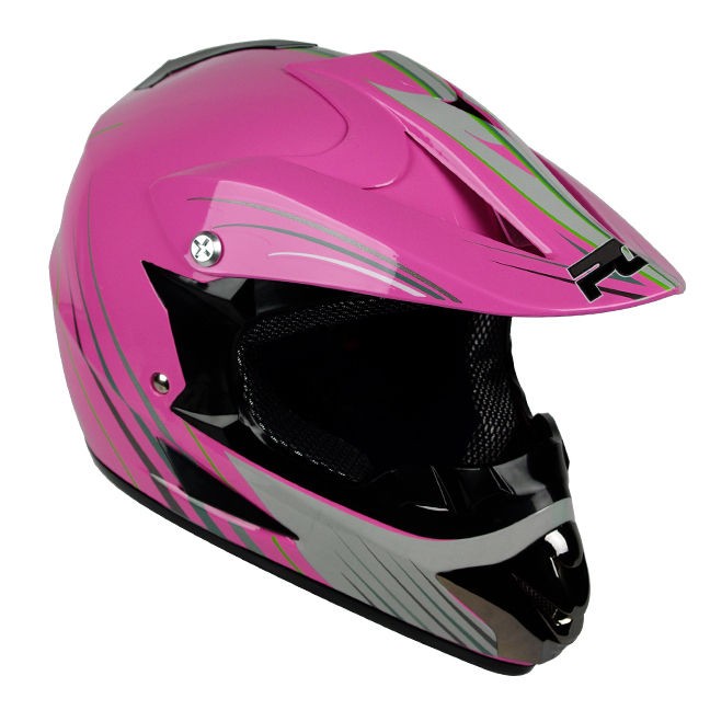 PGR GLORY Pink Motocross Dirt Bike Buggy ATV Off Road BMX MX DOT 