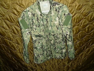 Navy Custom AOR2 Digital Green Blouse Shirt Small Regular JSOC SOCOM 