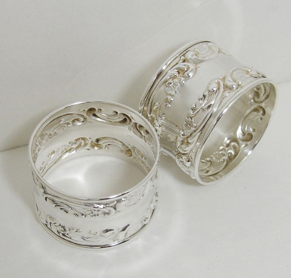 gorham sterling napkin ring in Napkin Rings & Clips