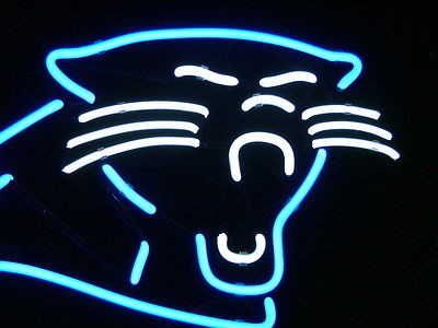 CAROLINA PANTHERS FOOTBALL BEER BAR PUB NEON LIGHT SIGN al040