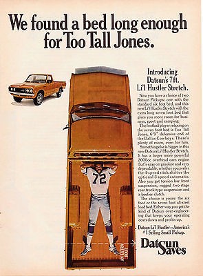   Li’l Hustler Stretch pickup w/ Dallas Cowboys player Too Tall Jones