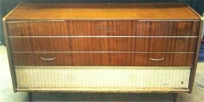 GRUNDIG MAJESTIC Vintage Stereo Console SO190UA1 Tube AM Shortwave w 