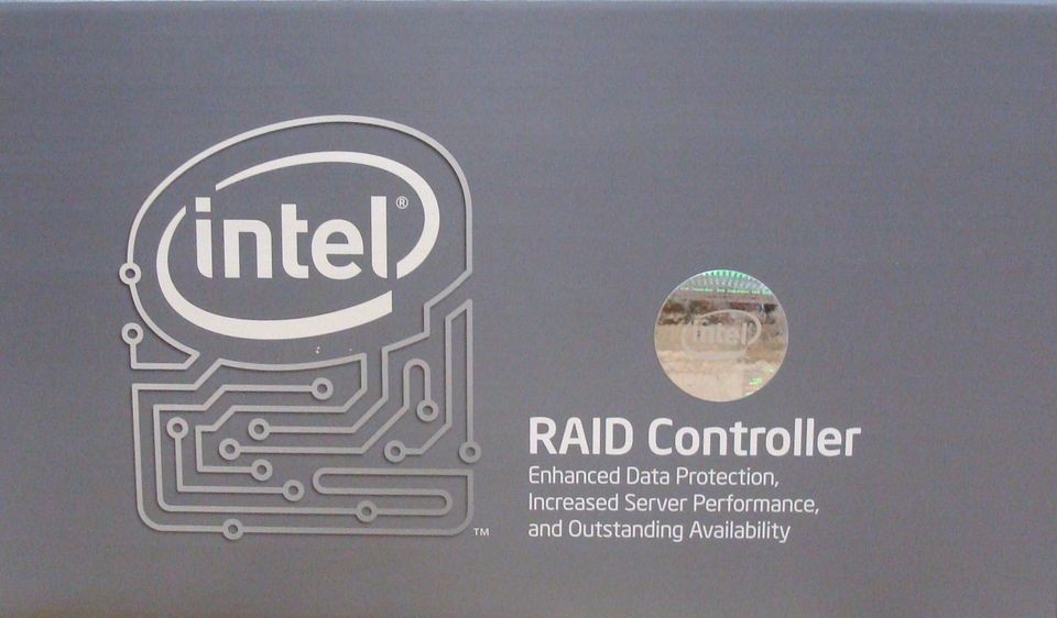 Intel SRCSASJV Low Profile PCI Express x8 RAID Controller New Retail 