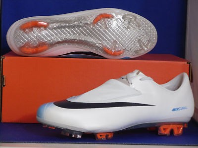 Nike Mercurial Vapor VI 6 FG SZ US 11 WHITE WINDCHILL BLUE ( 396125 