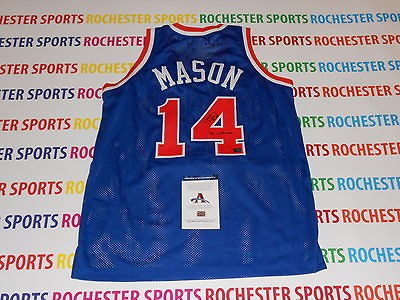   MASON signed autographed New York KNICKS Jersey 95 6th Man AAA Auth