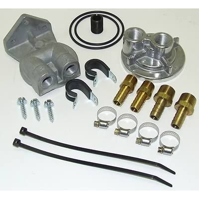 oil filter relocation kit chevy