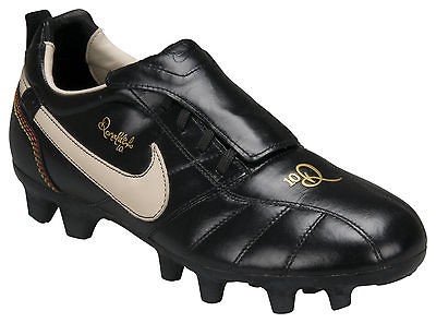 NIKE 10R TIEMPO RONALDINHO FG BLACK FIRM GROUND SOCCER SHOES BRAZIL US 