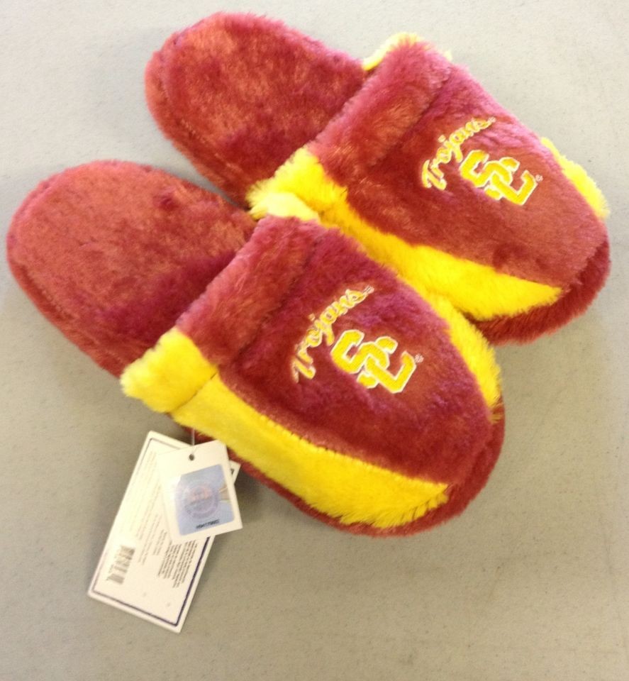 USC TROJANS PLUSH SLIPPERS   New   