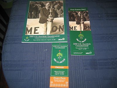 2005 OFFICIAL US AMATEUR PROGRAM MERION GOLF CLUB NEW 2013 US OPEN 