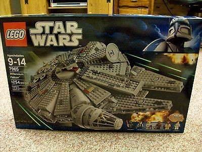   Wars Lego 7695 MILLENIUM FALCON MISB HAN SOLO JEDI OBI WAN KENOBI LUKE