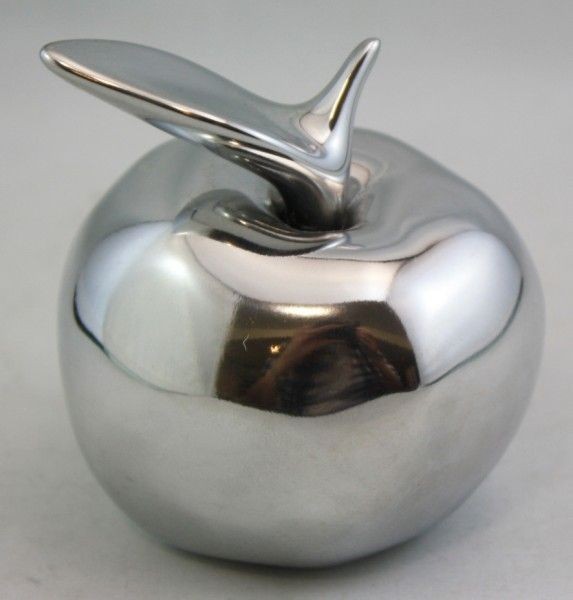 HOSELTON ALUMINUM SCULPTURE APPLE FIGURINE CANAD​A