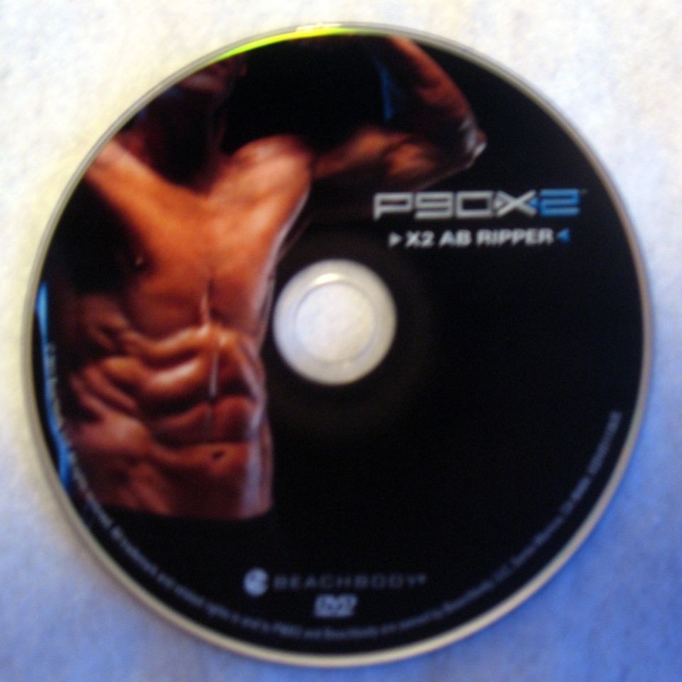 P90X2   X2 AB RIPPER DVD   BRAND NEW   BEACHBODY   P90X