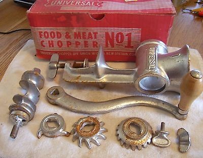   Landers Frary & Clark Universal Grinder Food & Meat Chopper No. 1