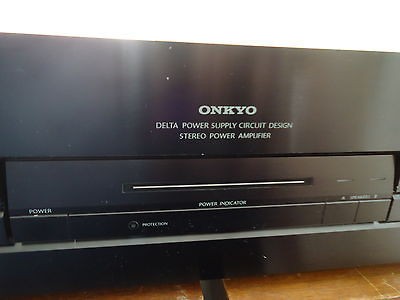 ONKYO M 5160 STEREO POWER AMPLIFIER wrks japanese