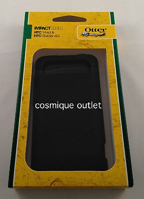 OTTERBOX IMPACT CASE for HTC VIVID BRAND NEW BLACK OTTER BOX