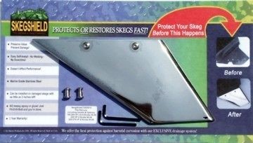 Skeg Shield Gaurd Mercury Outboard Verado Optimax 150 275 HP 96 09