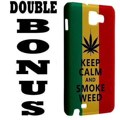 Rasta Reggae smoke Weed Case For Samsung Galaxy Note