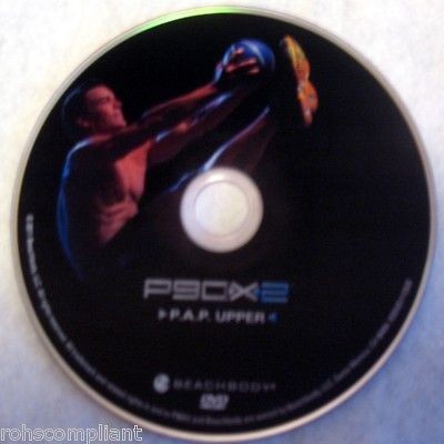 P90X2   P.A.P. UPPER DVD   BRAND NEW   BEACHBODY   P90X