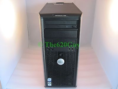 Dell Optiplex 755 MT Tower Core 2 Duo E6550 2.33GHz 4GB 250GB DVDRW 