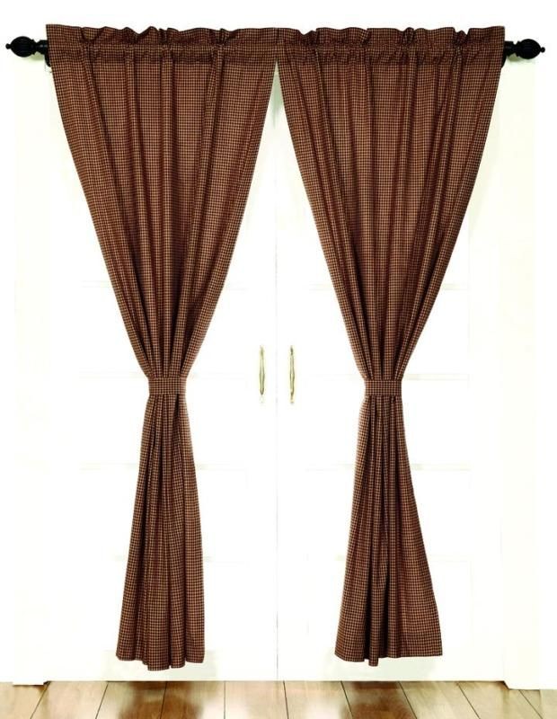 primitive panel curtains