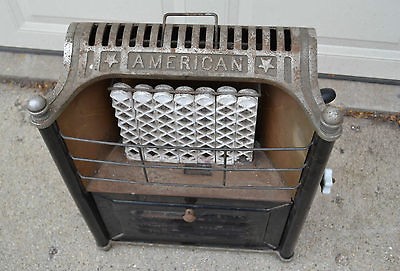 Antique 1920s American Gas Machine Co. Radiant Heater Model 4 Albert 