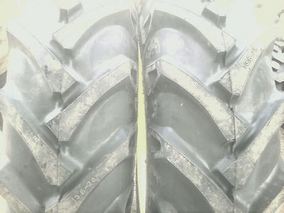 TWO 13.6X28,13.6 2​8 Mahindra 595 8 Ply R 1 Bar Lug Tractor Tires 