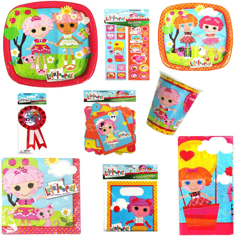 LALALOOPSY Birthday Party Supplies ~ Create Your Set PICK ONLY WHAT U 