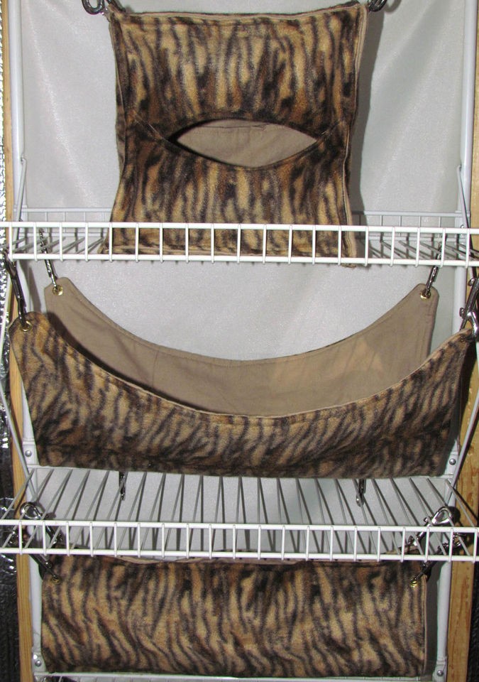 3pc,Ferret Hammock Set,Bedding,Pe​t Rat,Guinea Pig,Chinchilla​, w 