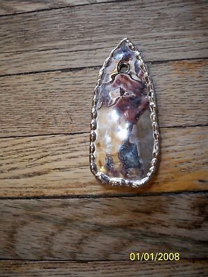 VINTAGE INDIAN ARROWHEAD BELT BUCKLE SHINY SILVER NICE