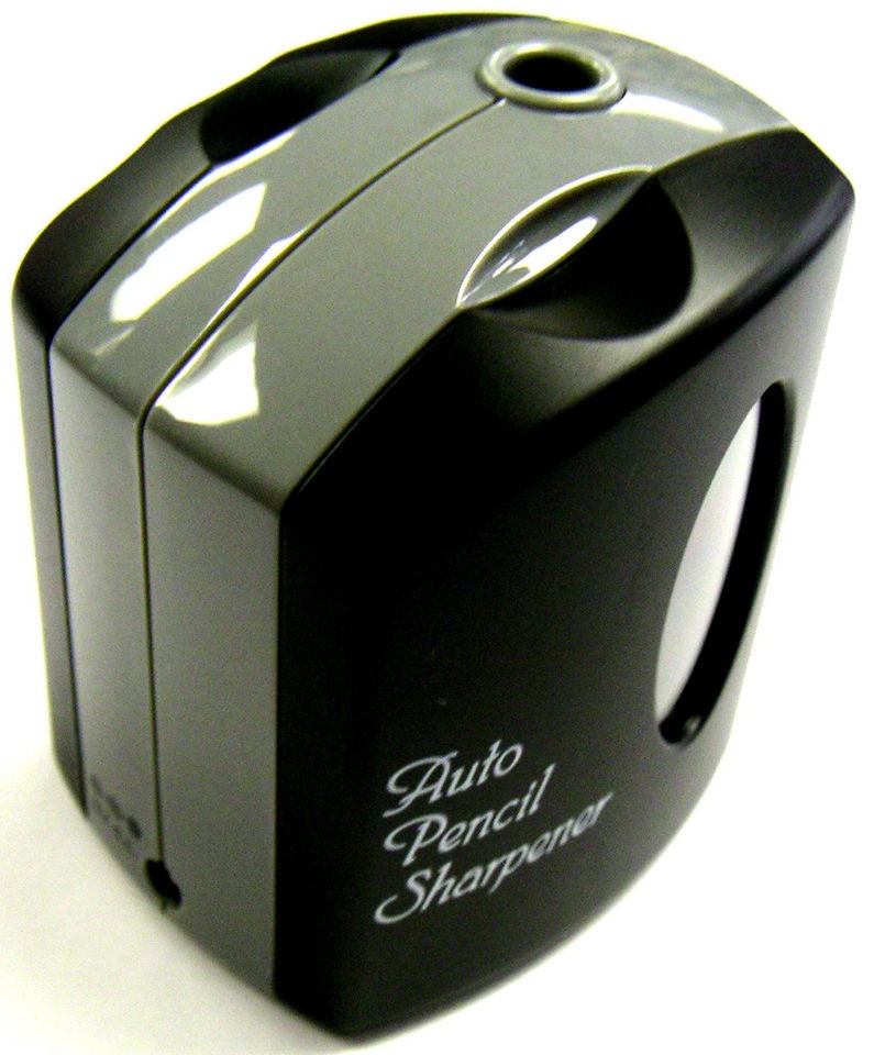 Pencil Sharpener Single Hole Battery Operated Electric Sharpner 