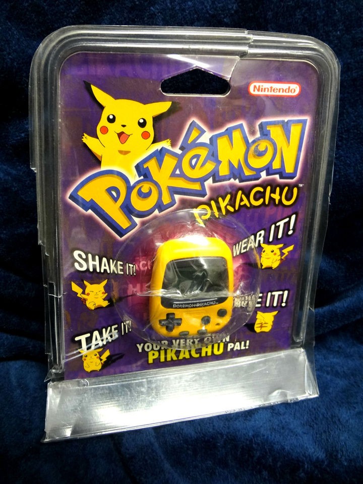 Pikachu Pal Virtual Pet yellow Color   RARE Pokemon Pikachu 