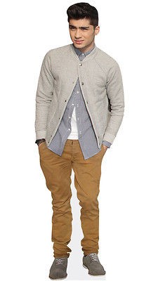 Zayn Malik Mini Size Cardboard Cutout Real Stand Up Merchandise One 