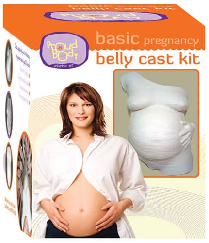 BASIC Pregnant BELLY CASTING KIT Plaster Mask Mold Cast