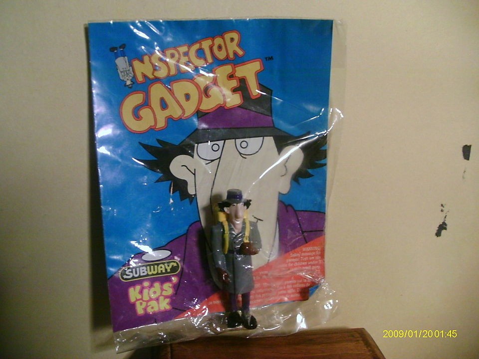 SUBWAY KIDS PAK TOY INSPECTOR GADGET 94 magnify glass