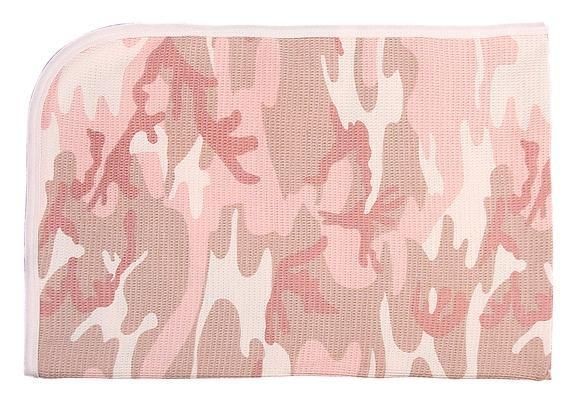 Receiving Blacket Pink Camo 100% Cotton Thermal Infant Bedding