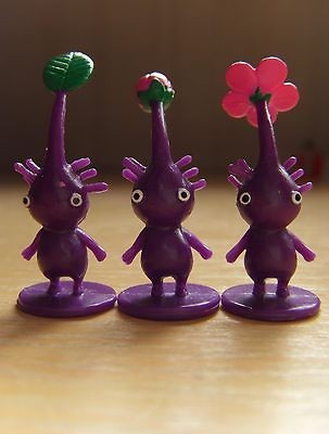 Pikmin 2 Agatsuma Figure Collection Vol 1   Used Purple Pikmins 